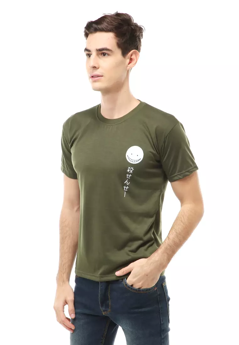 Jack T-Shirt Atasan Kasual Pria Lengan Pendek SImple Design Material Cotton ORIGINAL