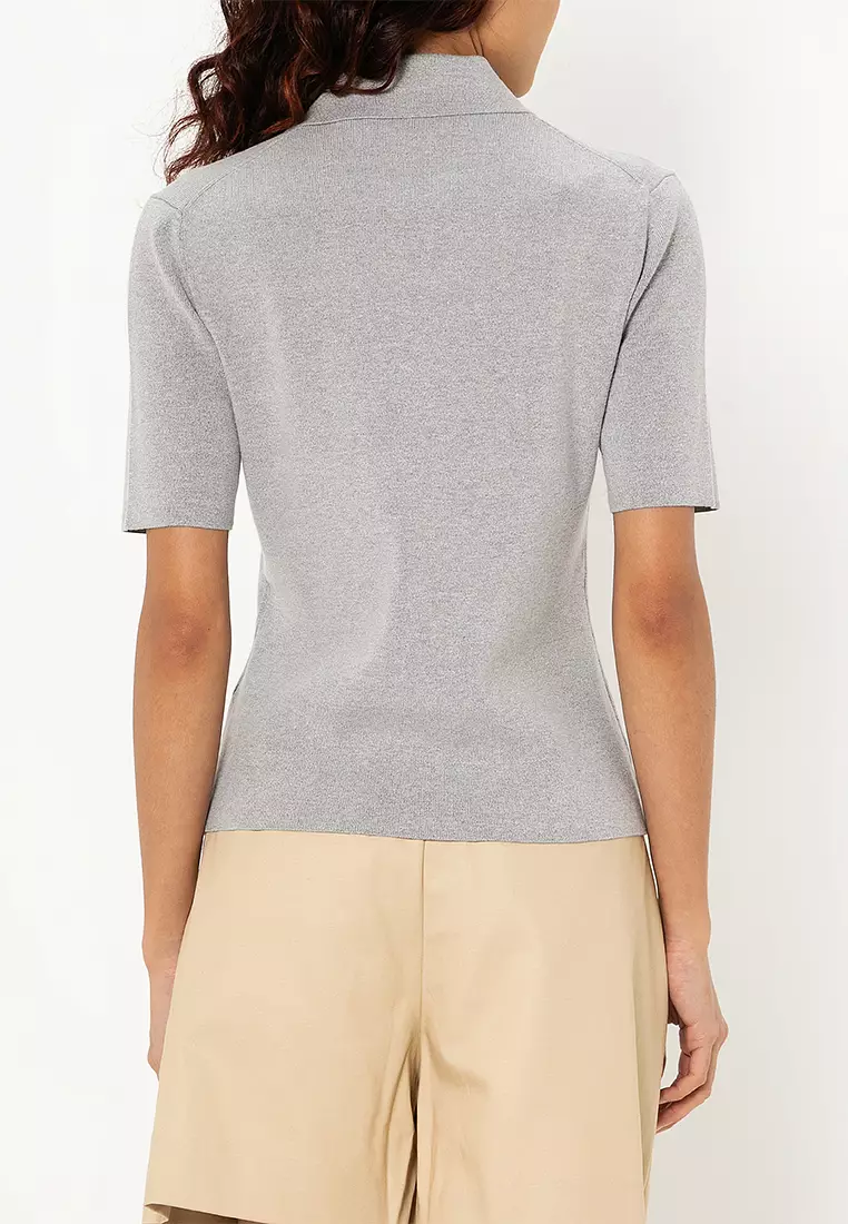 Everyday Knit Zip Polo Shirt