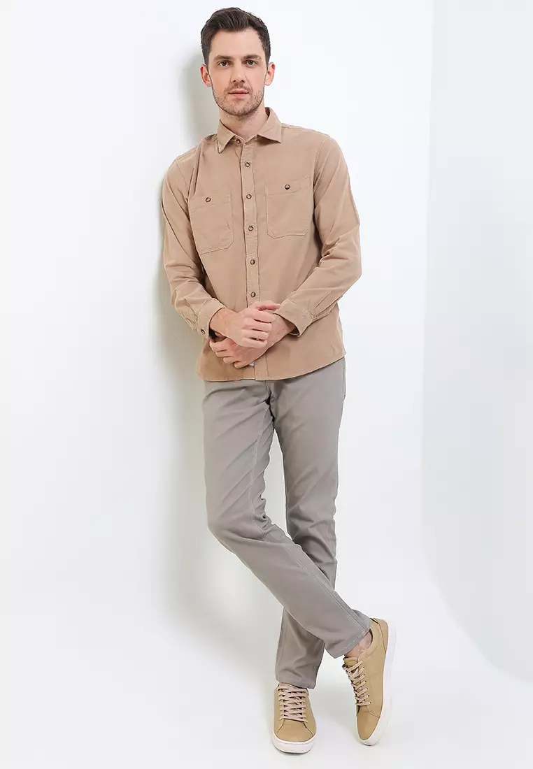 Cotton Corduroy Shirt KLLR575