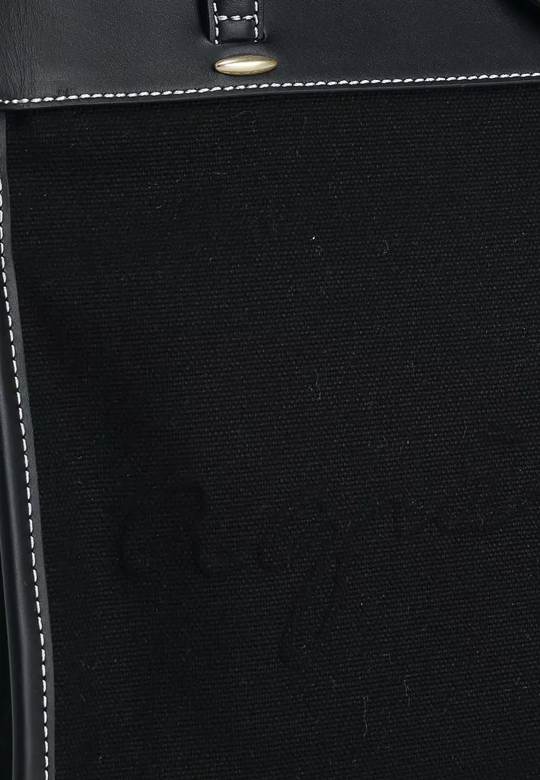 Canvas Small Top-Handle Bag