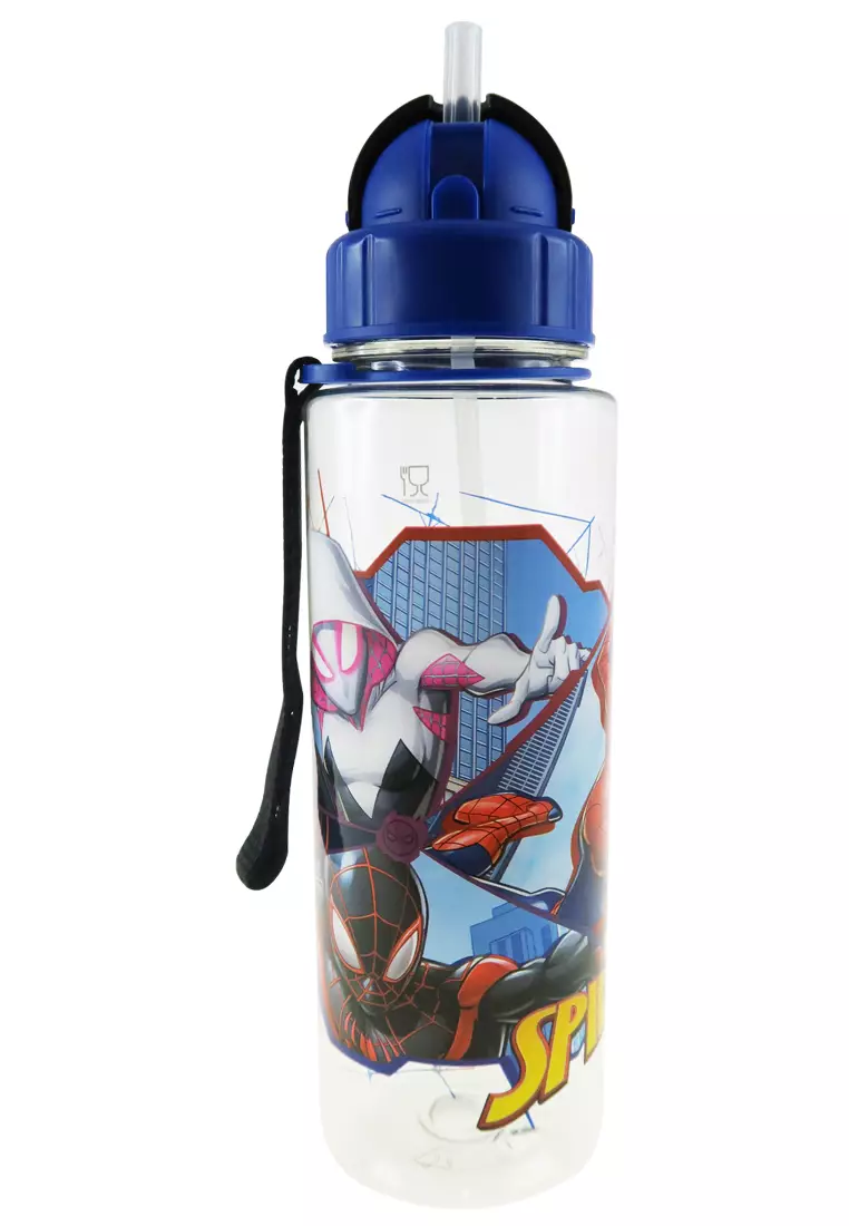 Spiderman Licensed Straw Bottle Boy Drinker 500 Ml -S3AD72Z4-M0T