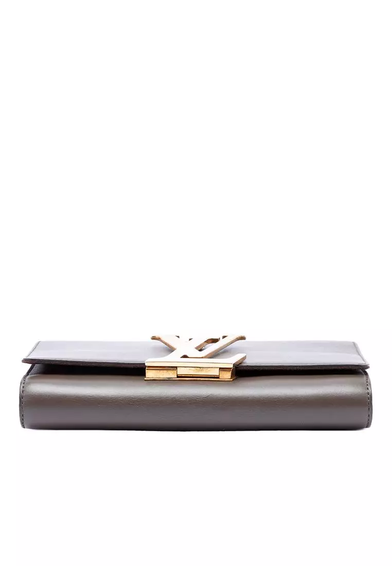 Pre-Loved Louis Vuitton Leather Louise Chain Mm