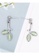 midzone silver MIDZONE Korean Series Forest Life Green S925 Silver Pin Earring - F20104-ER011 774CCAC99DDF8EGS_3