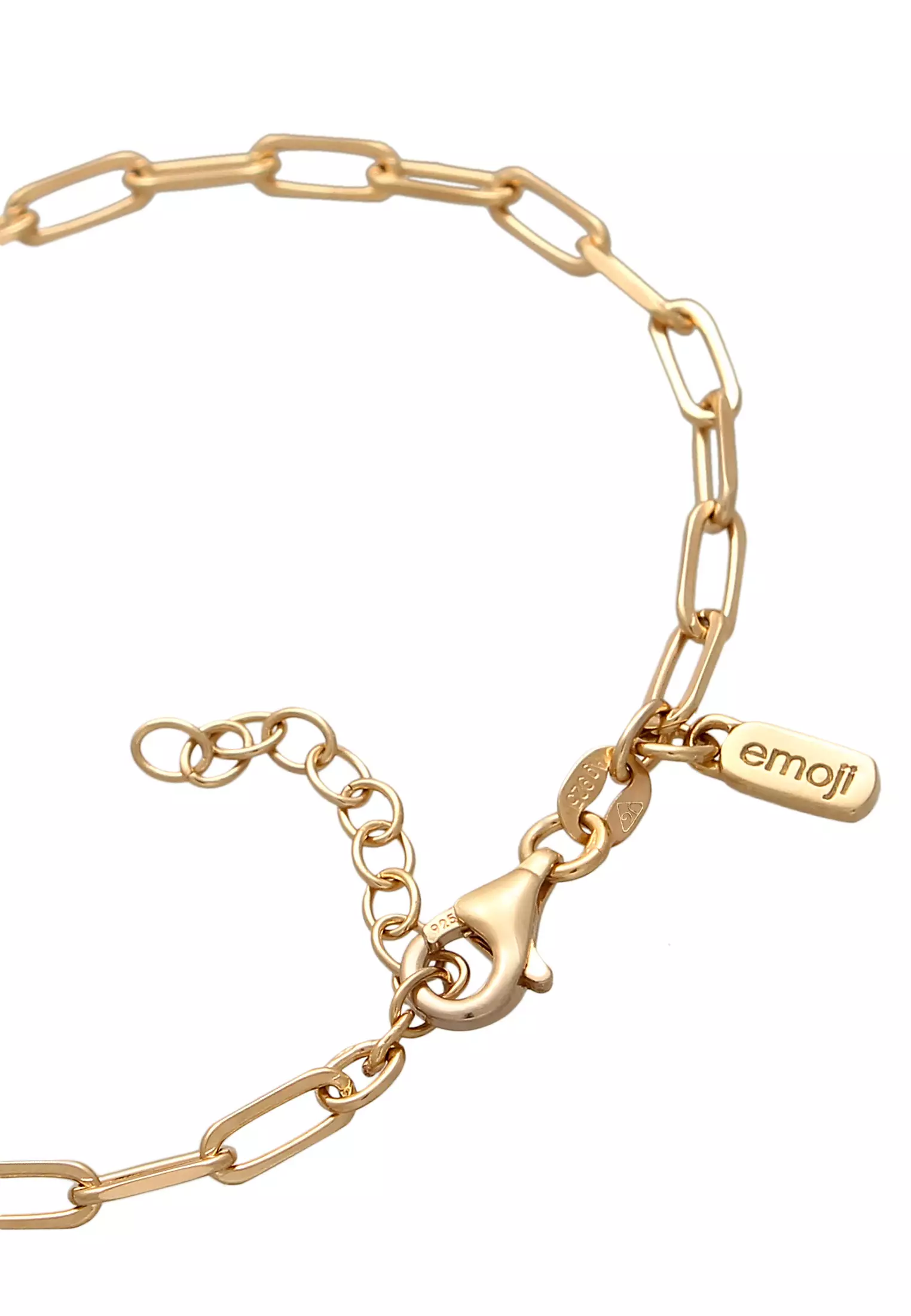 Bracelet Long Link Chain Gold Plated