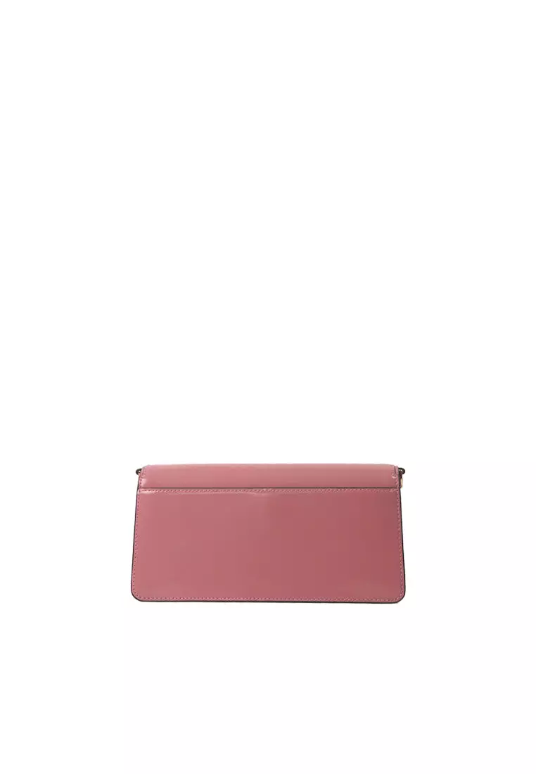 Tory Burch Emerson Convertible Crossbody Bag In Pink Ginger 157620