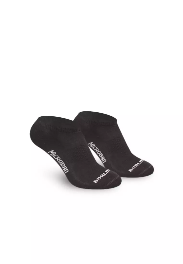 Men's Bamboo 6-Pack Anti-Itch Socks – Low Cut Thin Casual Socks Large (10-13) Black