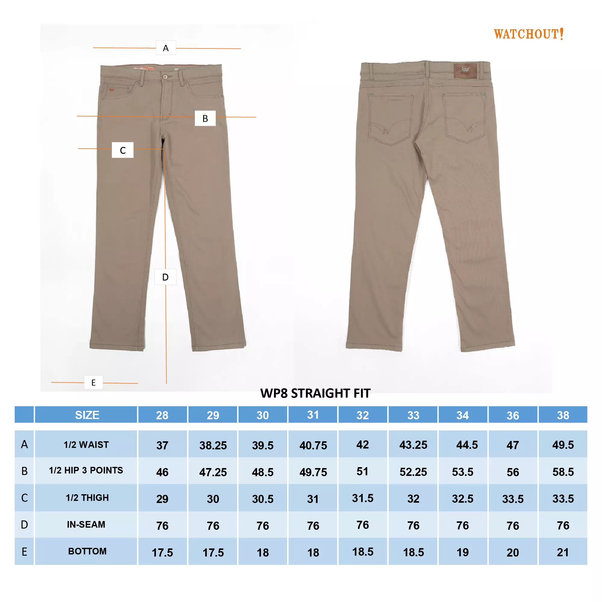 Watchout Celana Pria Bexley Corduroy - WP802660023