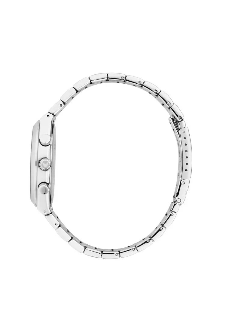 【2 Years Warranty】Sector C300 Black 42mm Men's Quartz Watch with Steel Strap R3273301001