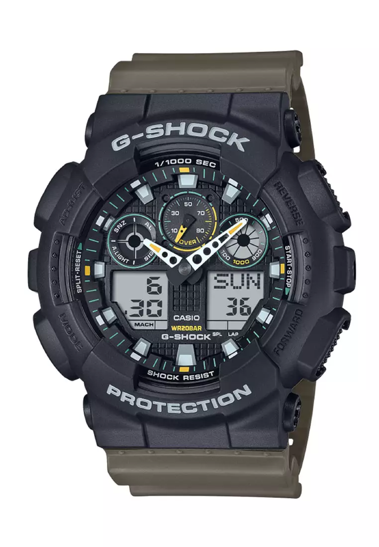 Buy Casio G-shock Digital Analog Watch GA-100TU-1A3 2025 Online