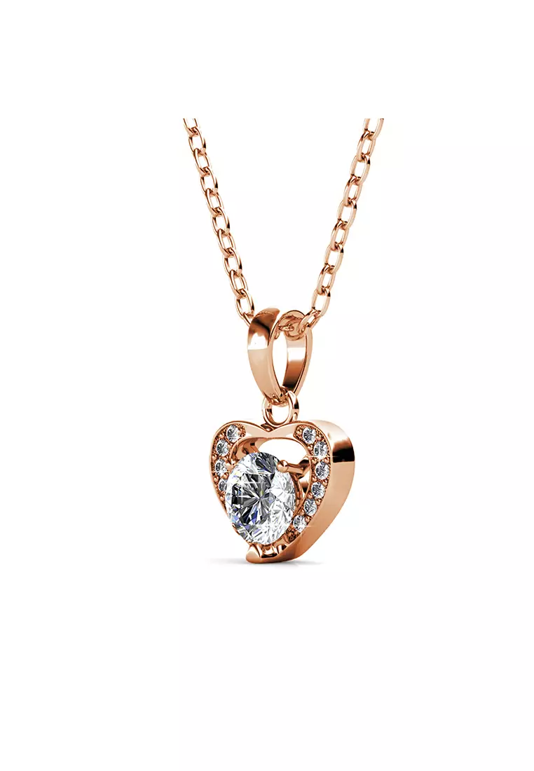 Forever Pendant RG - Kalung Crystal Swarovki by Her Jewellery