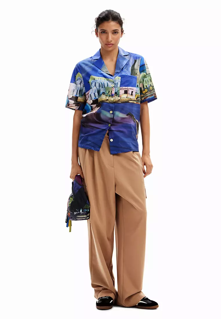 Desigual Woman M. Christian Lacroix resort shirt.