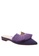 SCHUTZ purple Dark Purple Flat Mule  - BRANDY [DARK GRAPE] 0387FSH4F31C6DGS_2