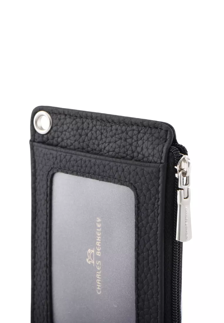 Bespoke Lanyard ID Card Holder XY-1886A - Black