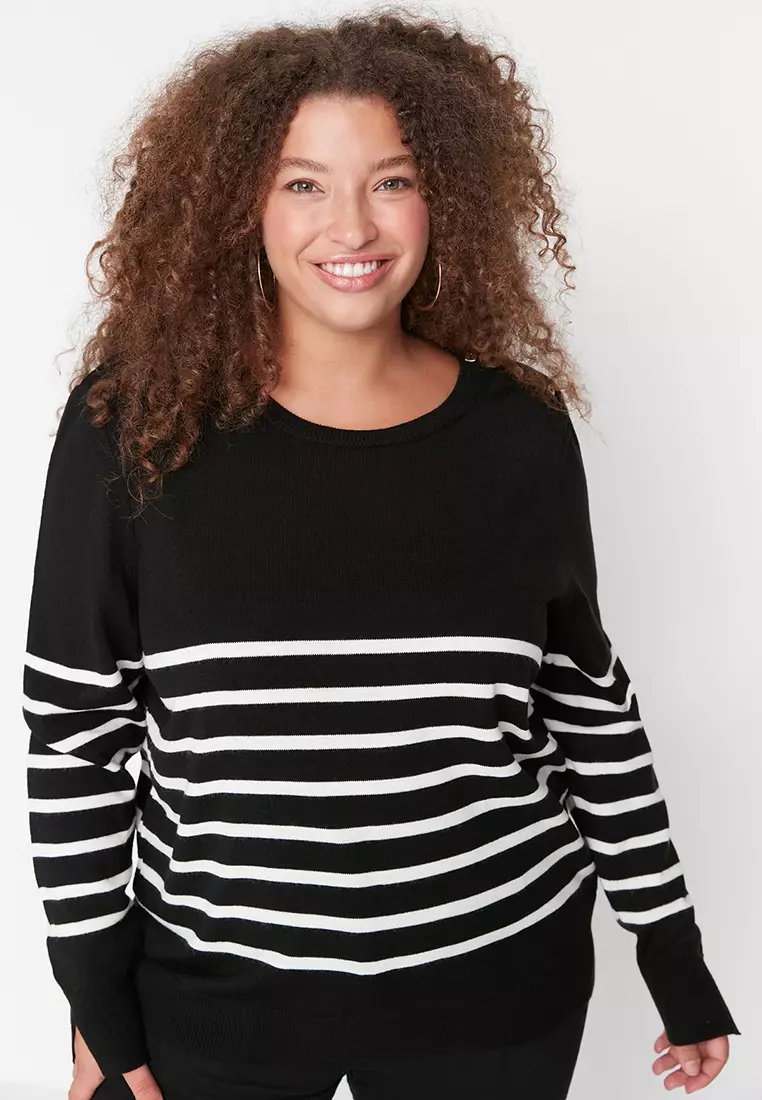 Striped Knitwear Sweater