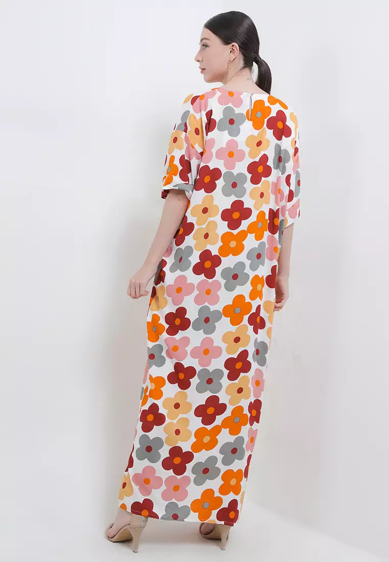 Longdress Thailand Style Motif Bunga