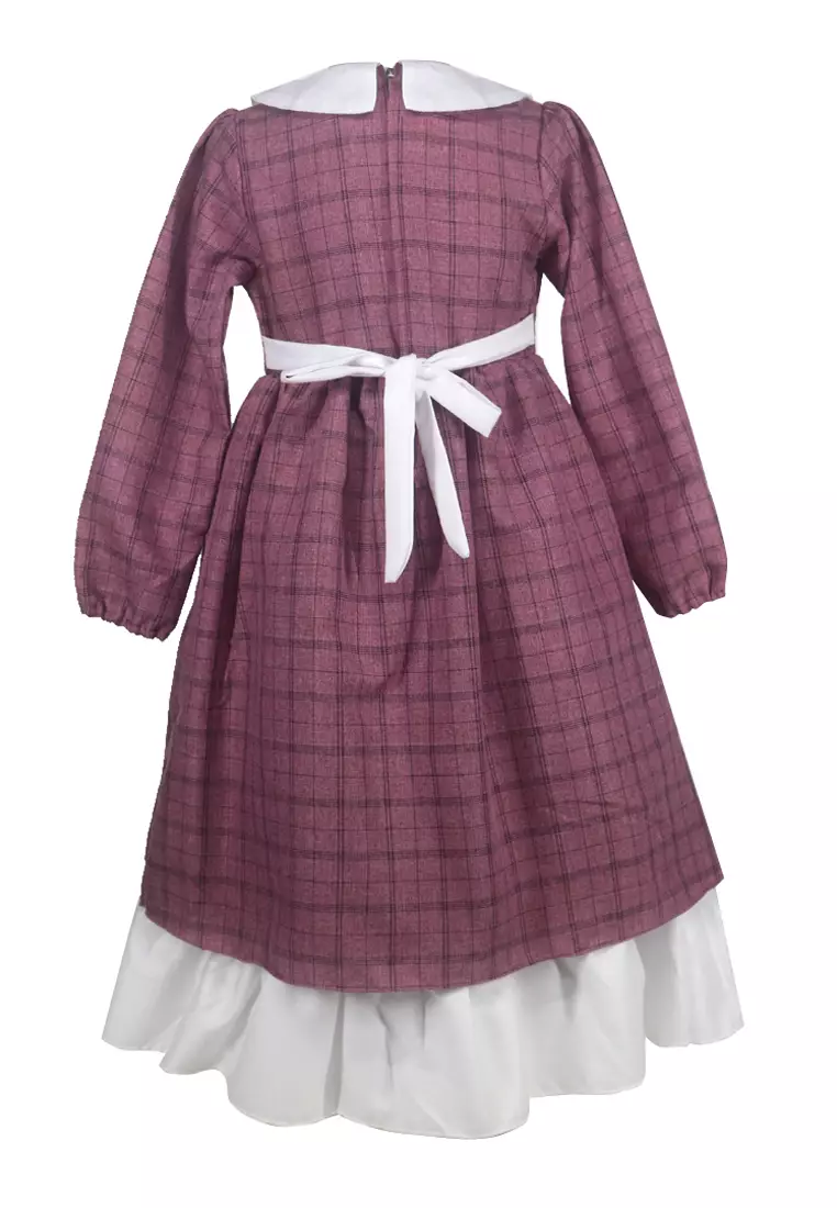 Two Mix Gamis Anak Perempuan Bahan Katun - Baju Anak Muslim Perempuan Usia 1-12 Tahun 4272