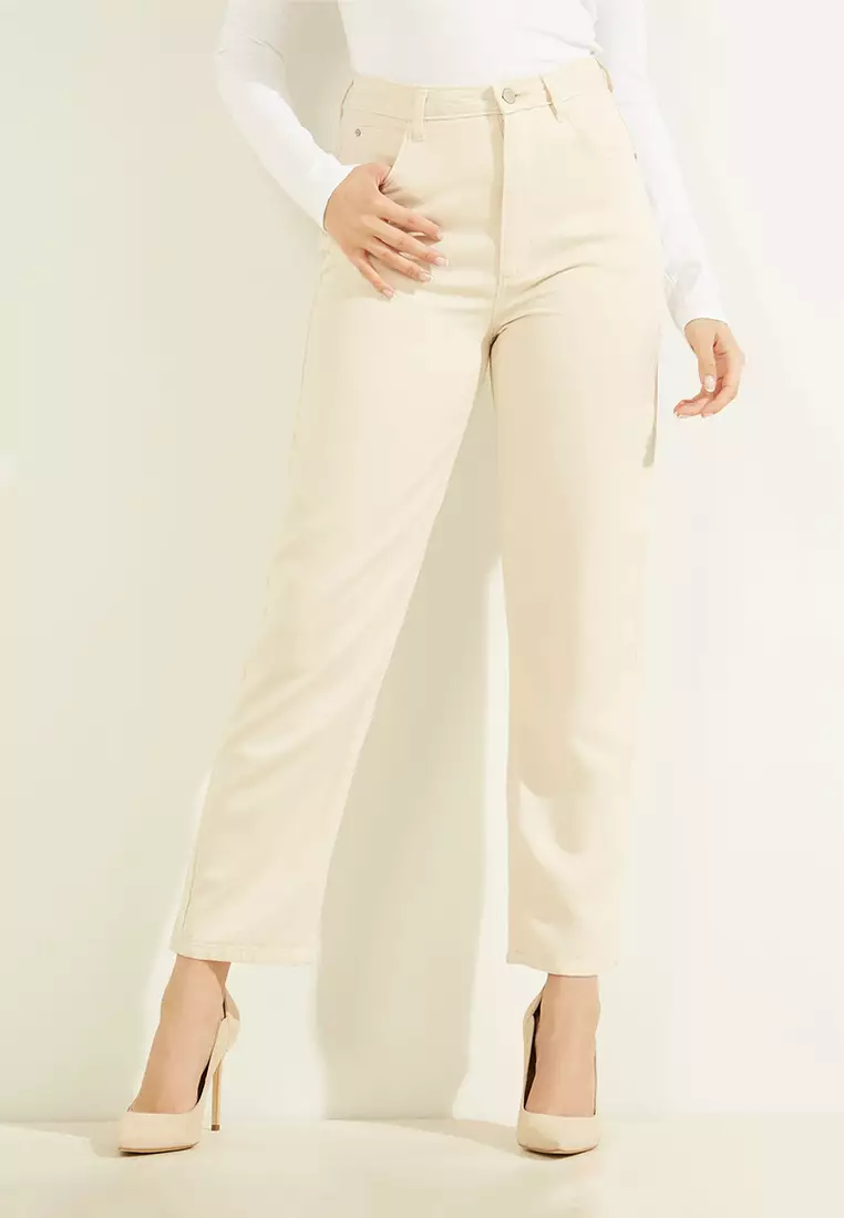 Buy GUESS GUESS Mom Denim Jeans For Women 2024 Online ZALORA