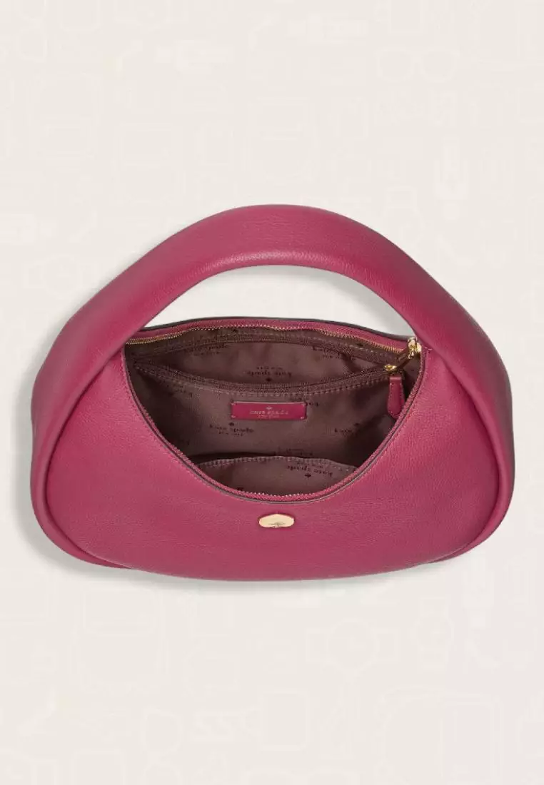 Kate Spade Kayla Crescent Shoulder Bag Dark Raspberry