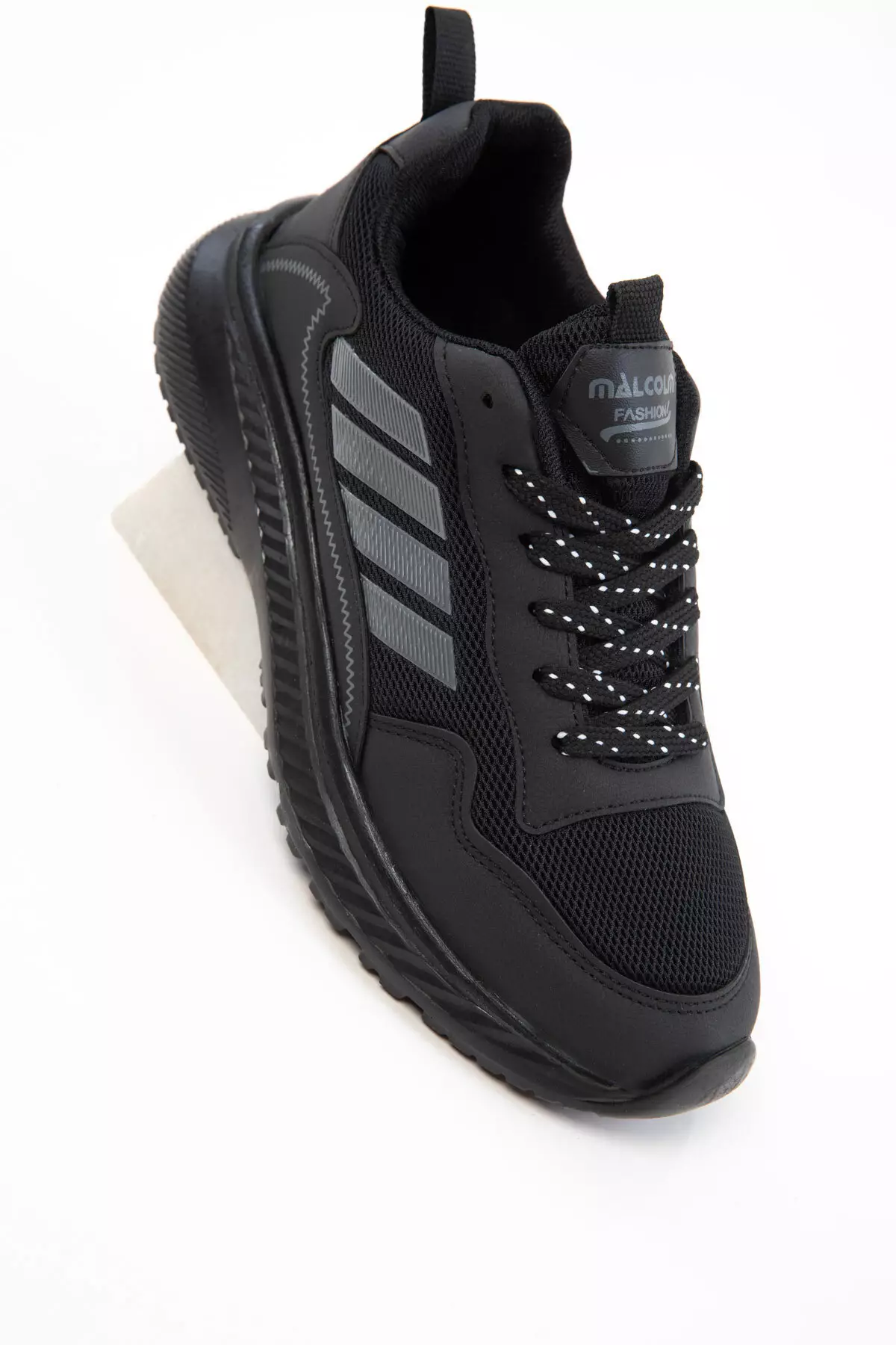 Black-Black Men's Sneaker 20737