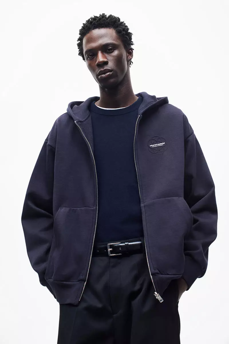 Buy H&M Loose Fit Zip-through hoodie Online ZALORA Malaysia