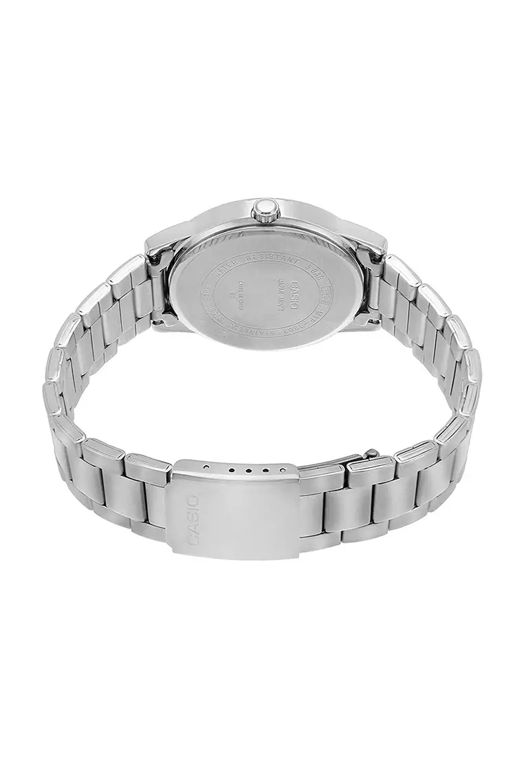 MTP-1303DD-7AV Men Analog Watch with Stainless Steel Band