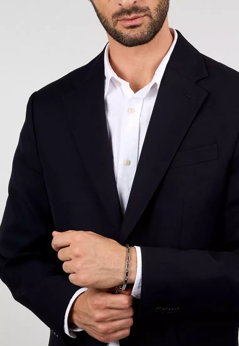 Maserati Iconic Men's Bracelet, 19+3.5cm, Stainless Steel jewelry, Silver Logo, JM425AVD108