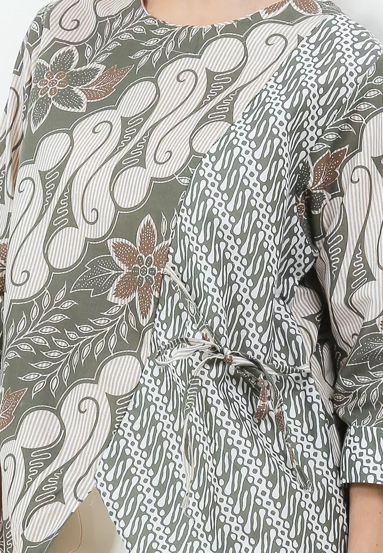 Seno Blouse Batik Wanita Exclusive Premium Casual Modern