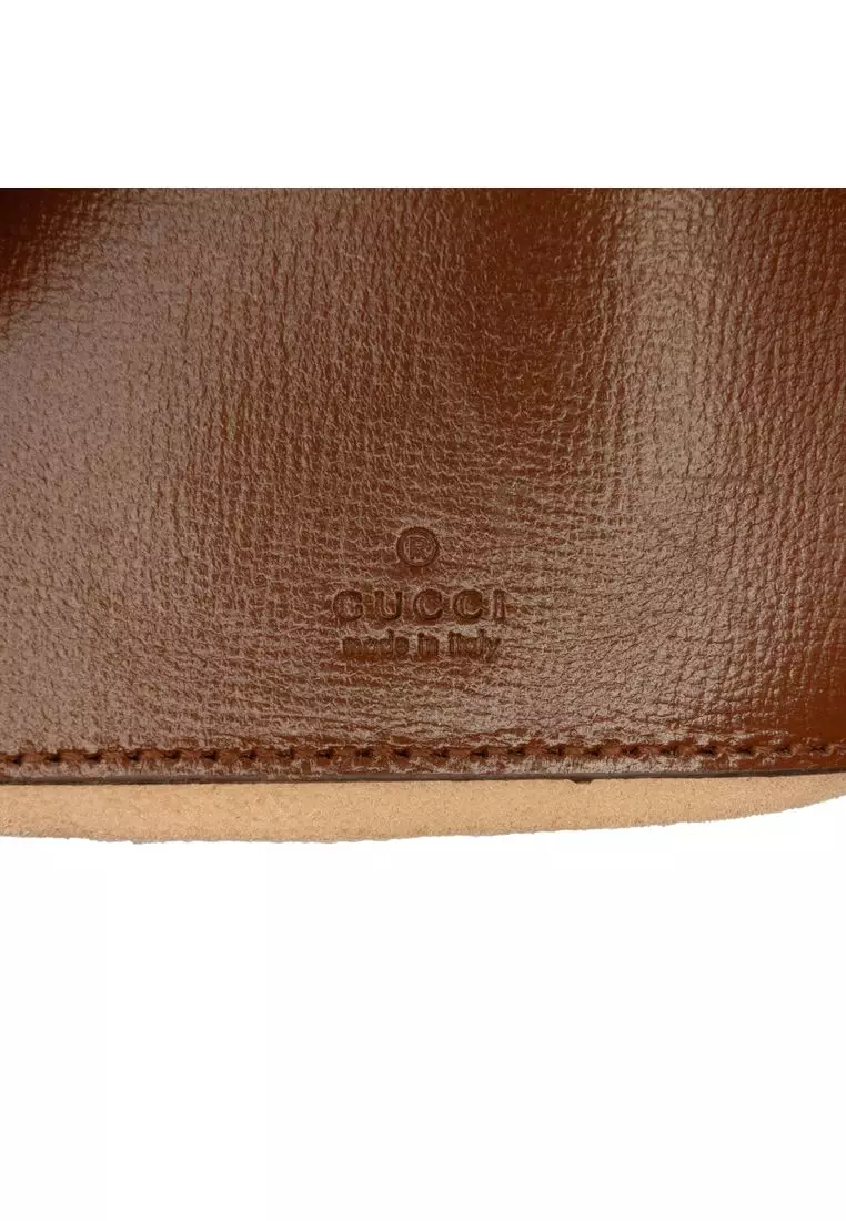 Pre-Loved Gucci Mini Gg Supreme Half Moon Bag