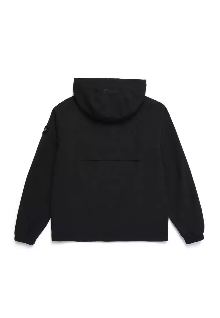 Unisex ARCHELON Woven Stretch Hooded Zip-Up Jacket