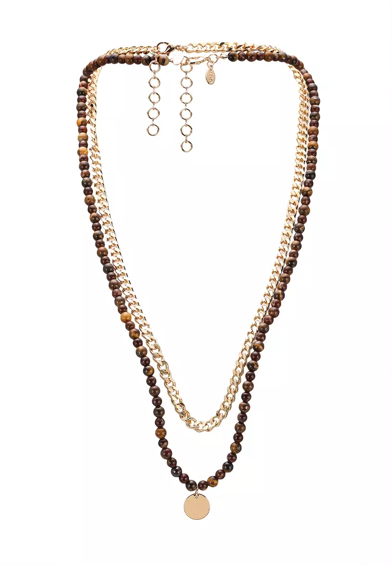 Aldo beaded 2025 collar necklace