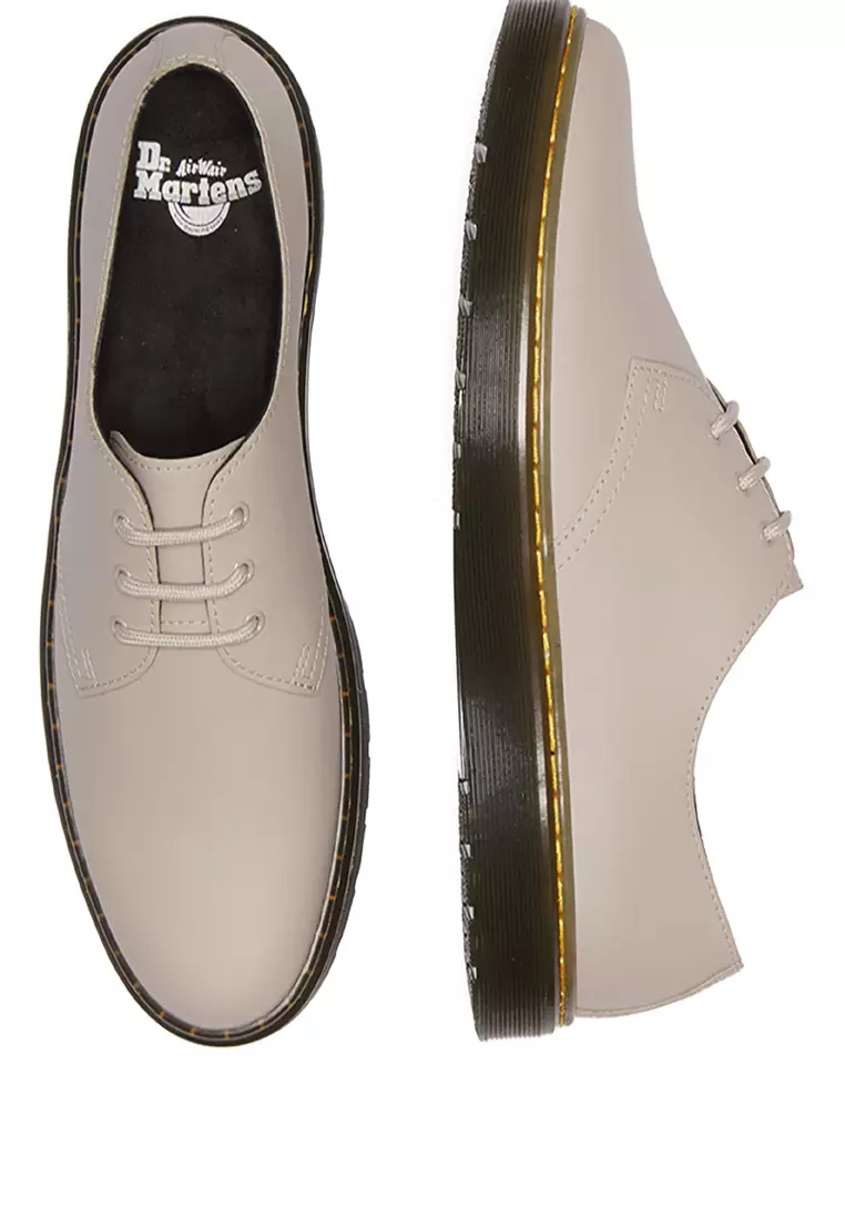 Zavala Low Cut Vintage Taupe Leather Oxford Shoes - Women