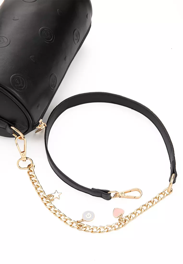 GYKACO KYUTO Black - Tas Wanita Sling Bag - Fashion Top Handle Bag (Import)