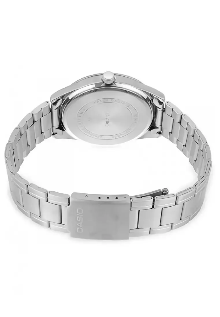 Casio - Jam Tangan Analog Pria - Silver - Stainless Steel Bracelet - MTP-V005D-7BUDF