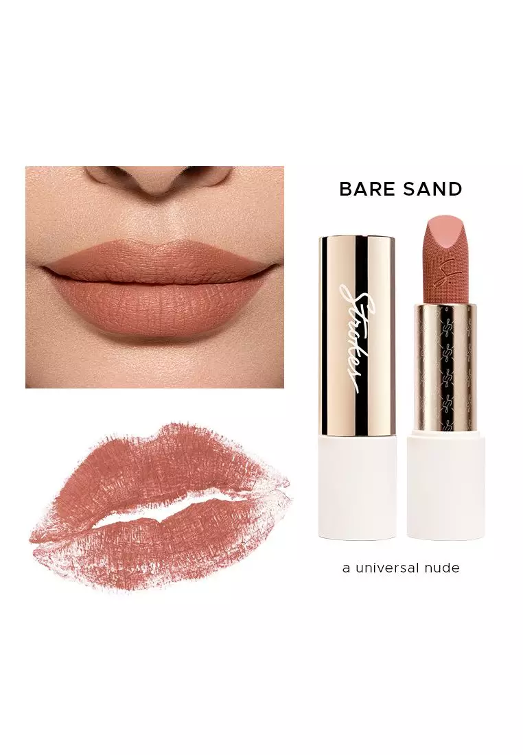Discount on Strokes  shoes - SKU: Strokes Velvet Matte Kiss Bullet Lipstick in Bare Sand