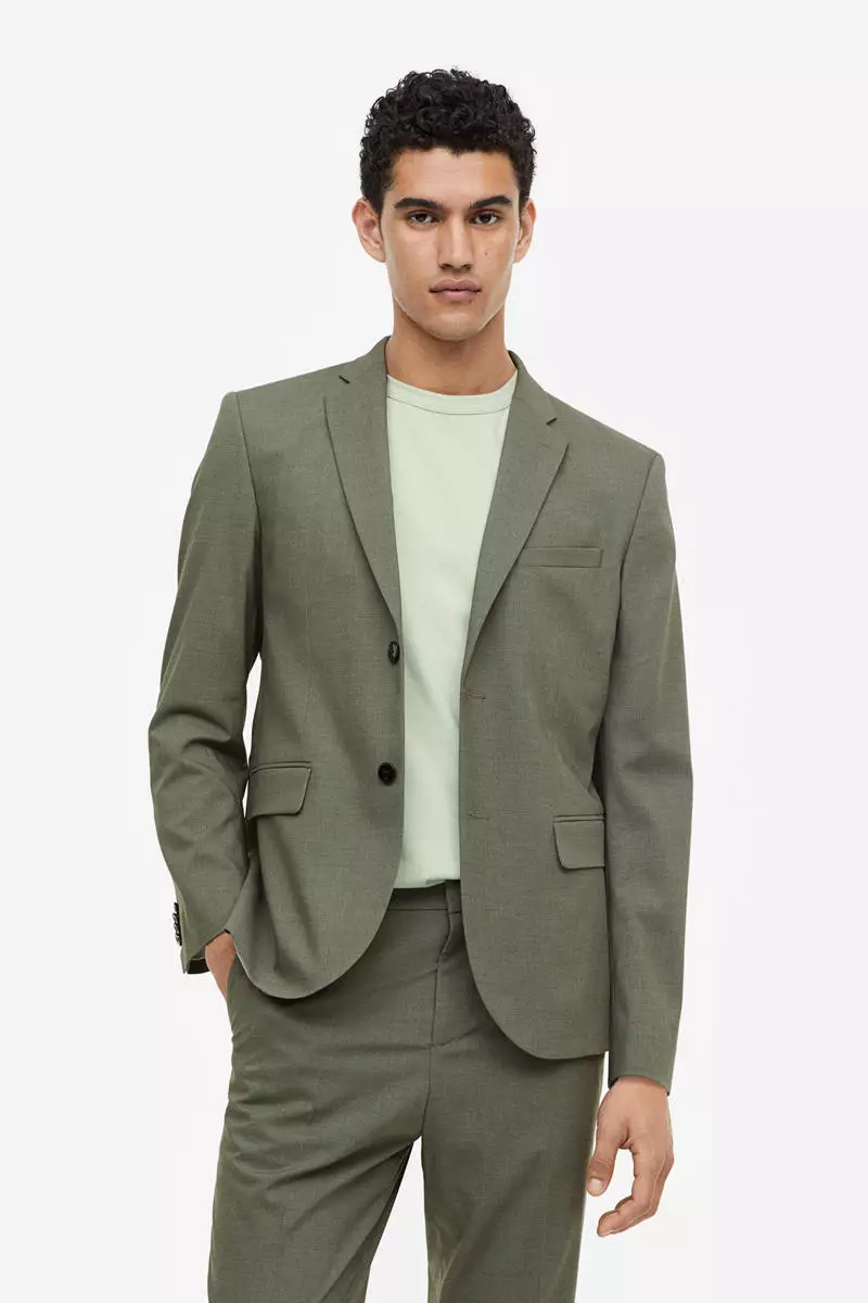 Buy H&M Slim Fit Jacket 2025 Online ZALORA