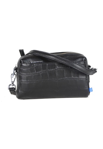 EXTREME black Extreme Leather Crossbody Bag E8B73AC066C9EAGS_1