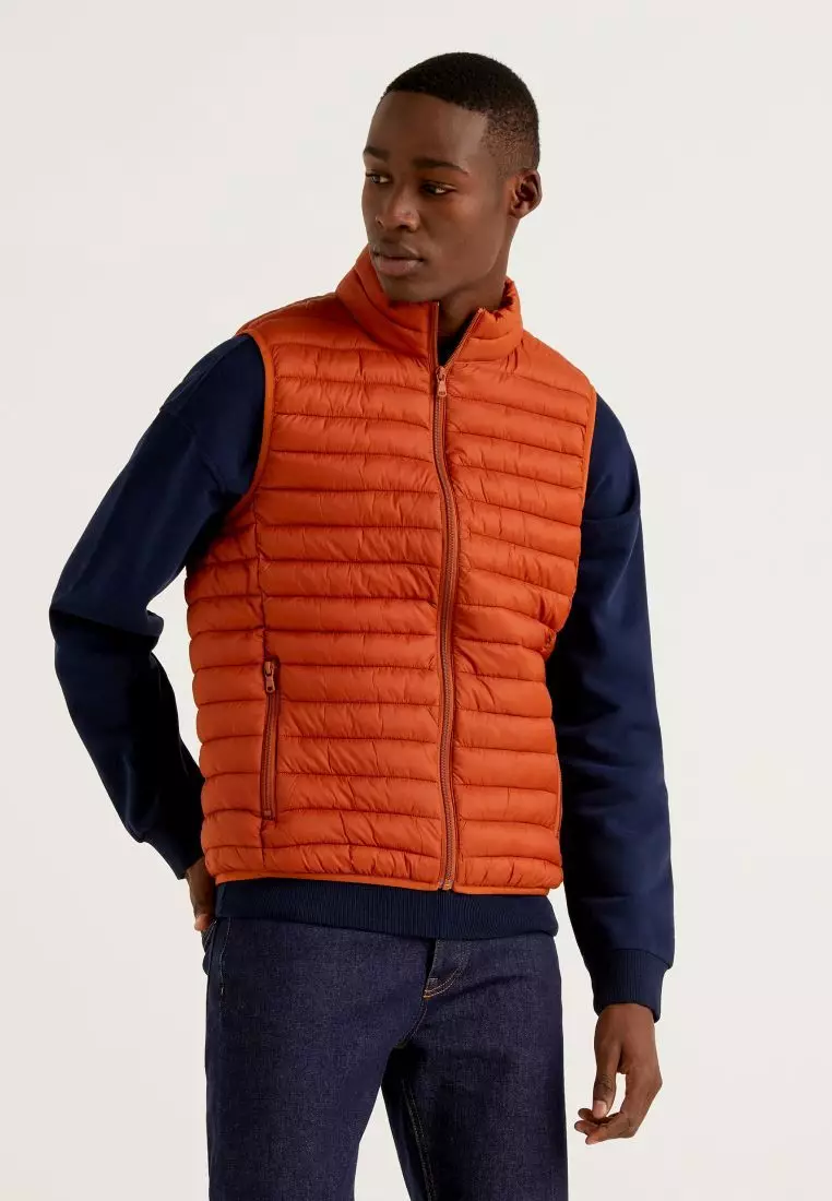 United colors of benetton padded jacket clearance