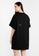 Calvin Klein black Standards Horse Print T-shirt Dress - Calvin Klein Jeans Apparel CB9E2AAE43CCF5GS_1