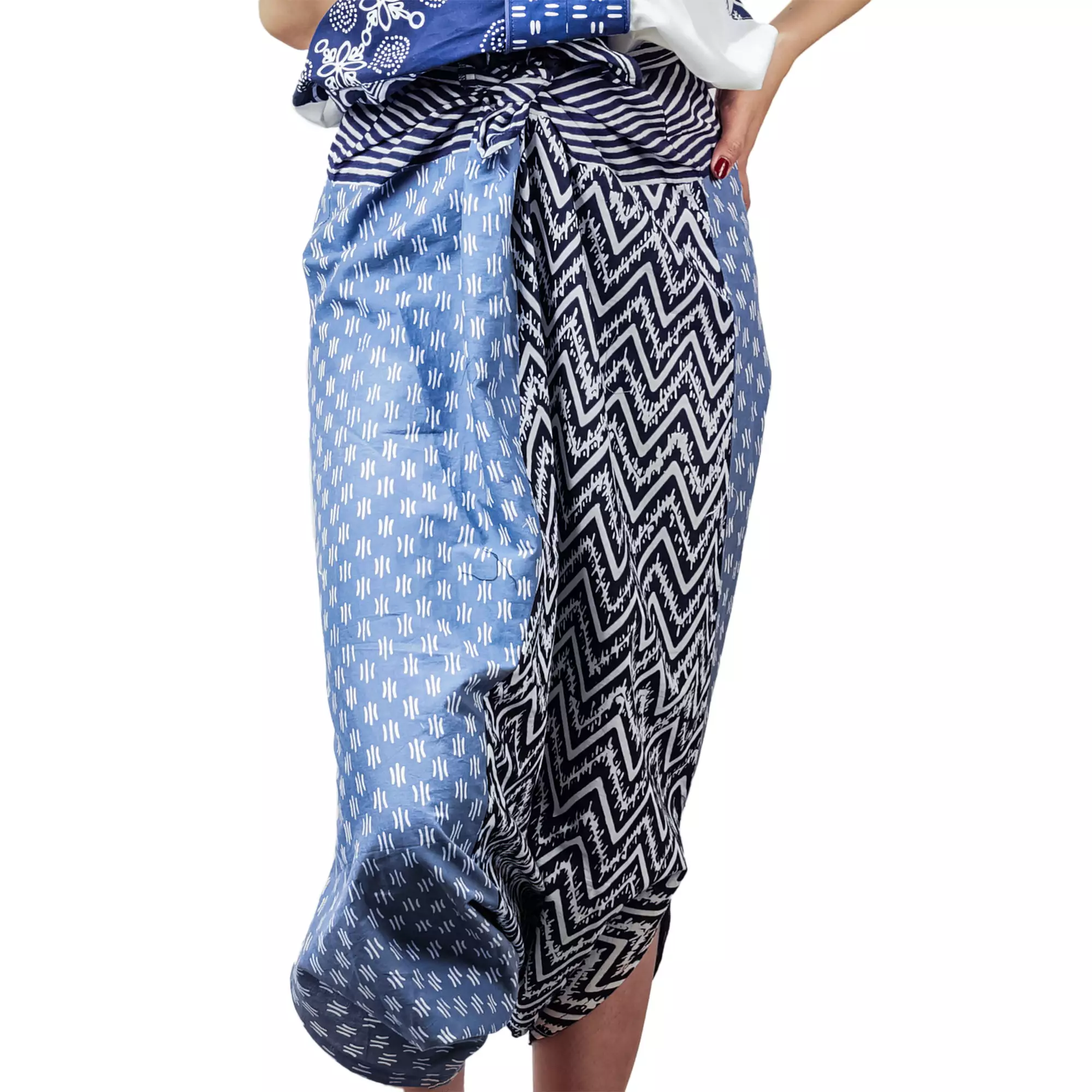 Celana Batik Wanita - Bawahan Batik - Bhatara Batik Mentari Pants - Celana Batik Etnik Modern