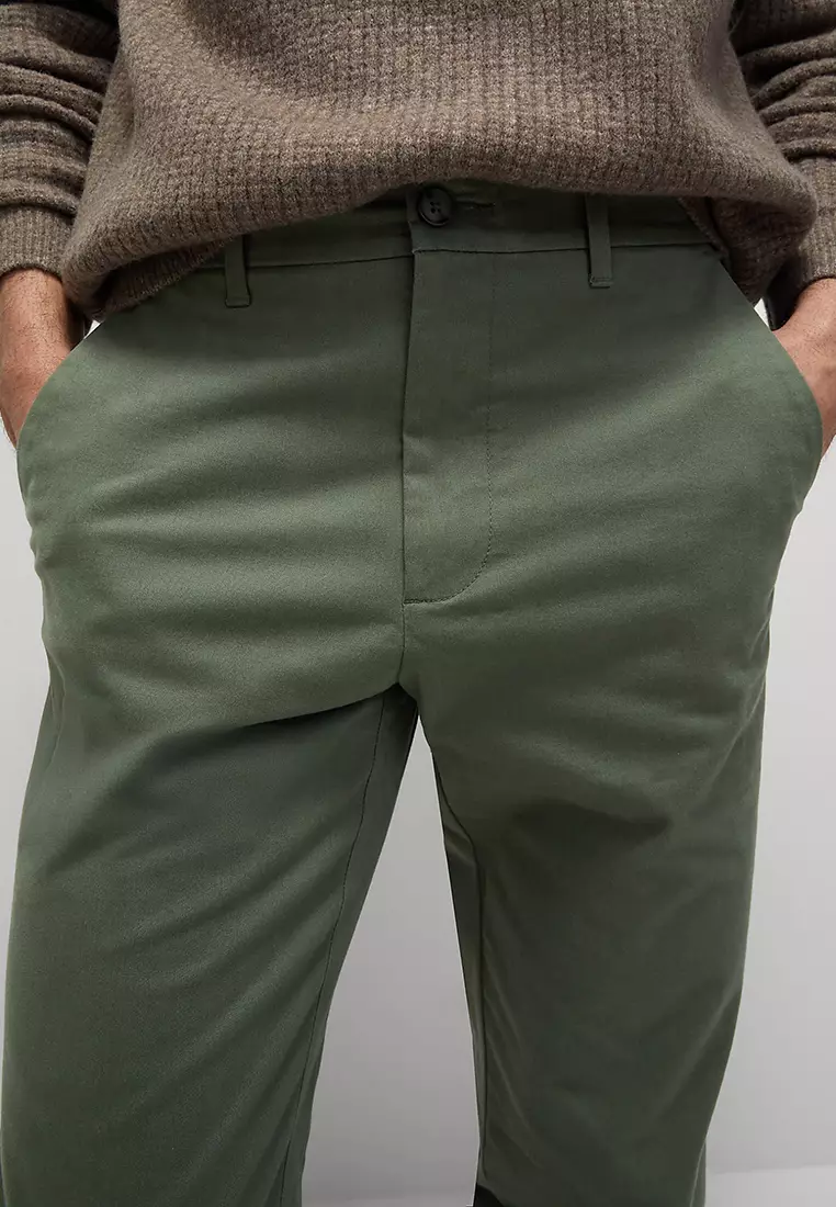 Regular Fit Stretch Chinos