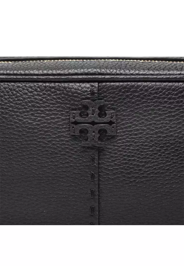 Tory burch taylor camera bag black store
