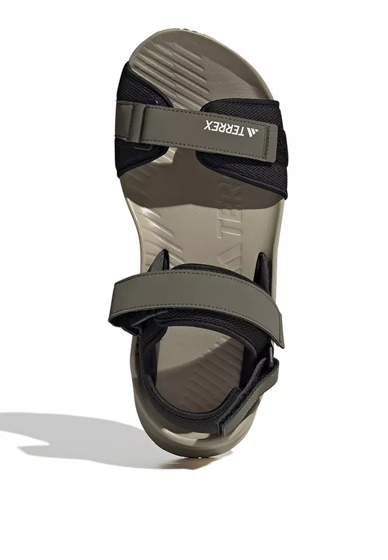 adidas Hiking Terrex Hydroterra Sandals Unisex Green JQ2236