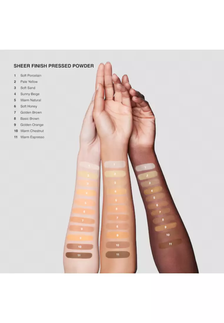 BOBBI BROWN - Sheer Finish Pressed Powder 10g #5 Soft Sand