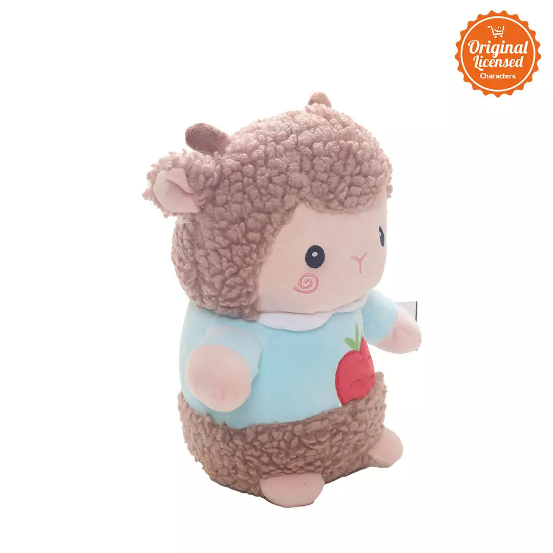 Boneka Domba Duduk Baju Apel Warna Mint 30 cm