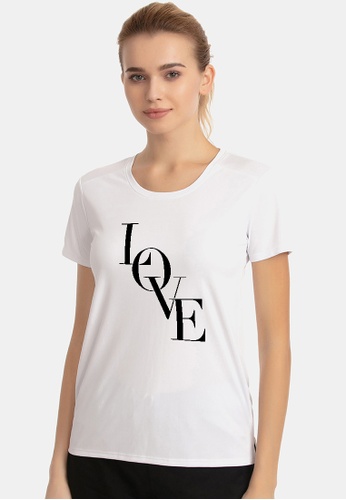 Buy Greatvalueplus Love Women S Round Neck Statement T Shirt 2021 Online Zalora Philippines