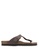 Birkenstock brown Gizeh Birko-Flor Nubuck Sandals BI090SH60HNJMY_2