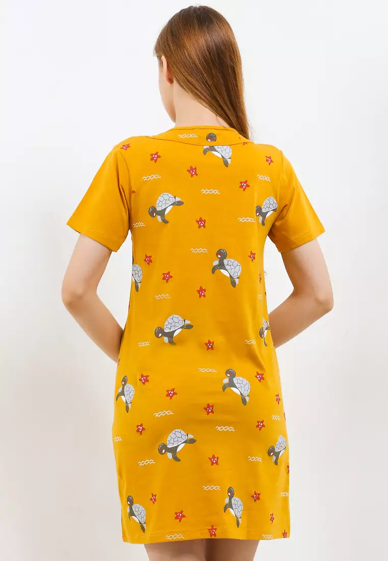 Dress Daster Pyjama Baju Tidur Sleepwear