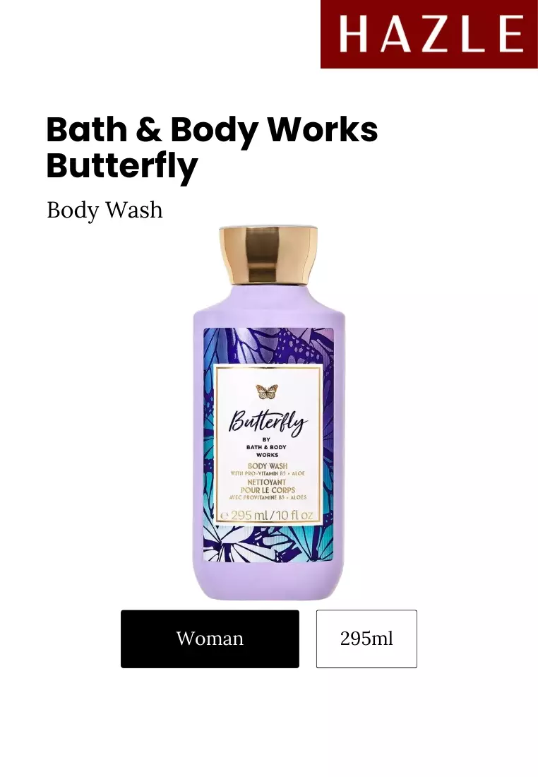 Bath & Body Works Butterfly Body Wash Woman 295 ml