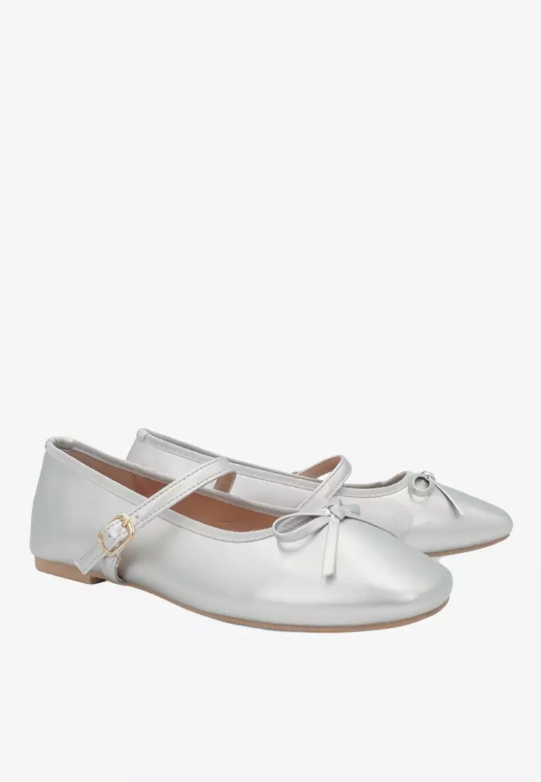 Dr. Cardin Women Luxe Mary Jane Flats L-RAU-9009