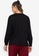 ZALORA ACTIVE black Oversized Long Sleeve Sweatshirt B0873AAAF1D7EBGS_2